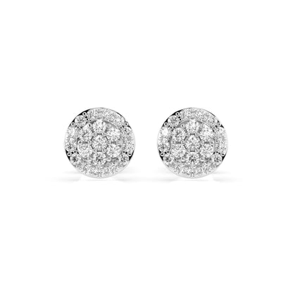 Illusion-Ohrringe (Rund), 0.16 ct — 102-10072