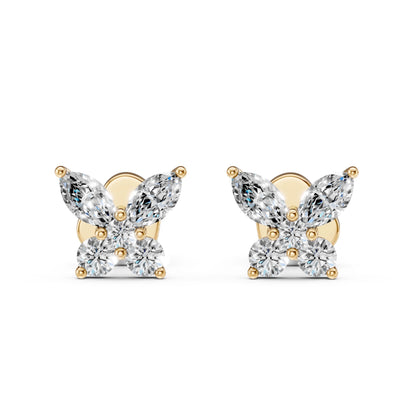 Illusion-Ohrringe (Marquise), 0.4 ct — 102-10192