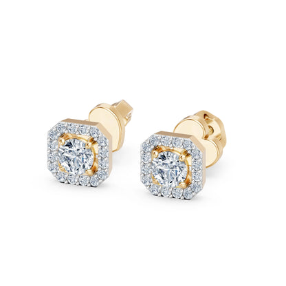 Solitär-Eternity-Ohrringe, 0.4 ct — 102-10118/2(3.7)