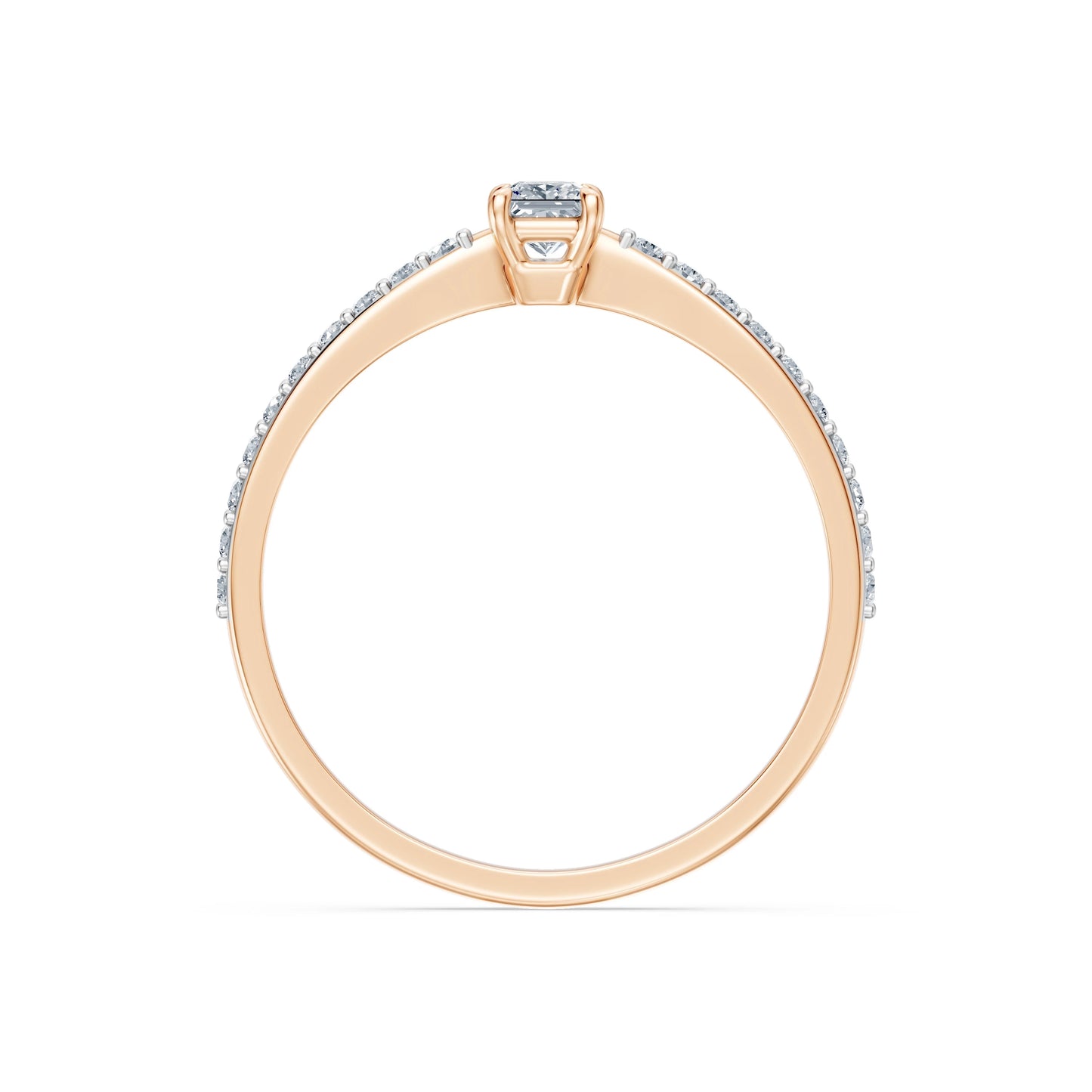 Solitär-Ring, 0.17 ct — 101-10116/2(3.0)PR