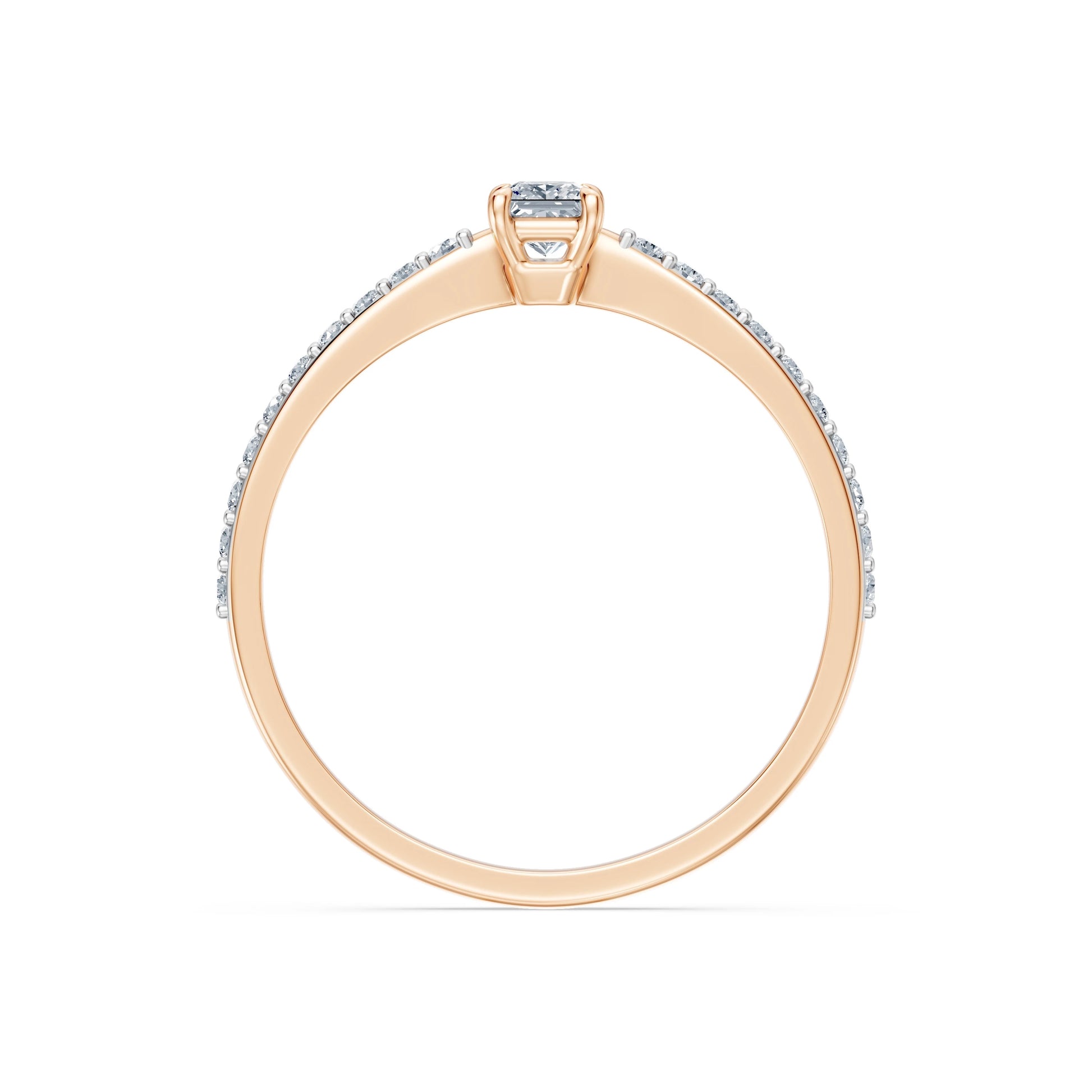 Solitär-Ring, 0.17 ct — 101-10116/2(3.0)PR