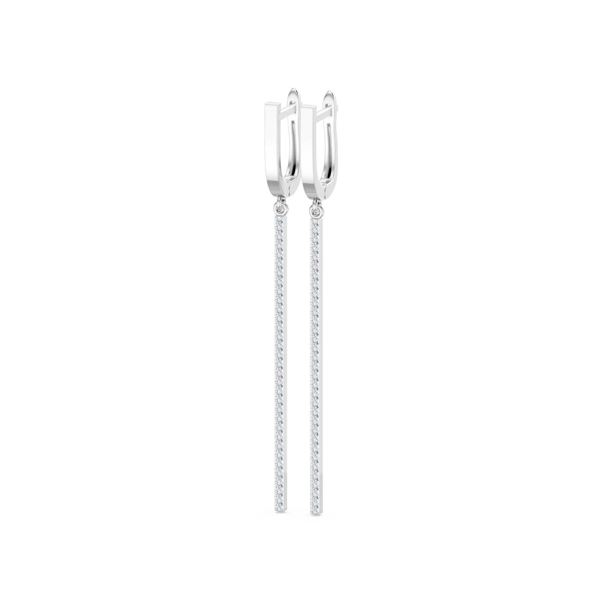 Minimalismus-Ohrringe, 0.38 ct — 102-10129/2