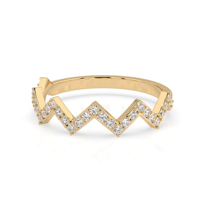 Minimalismus-Ring (Rund), 0.26 ct — 101-10162/2