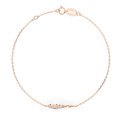 Minimalismus-Armband (Rund), 0.11 ct — 105-10011