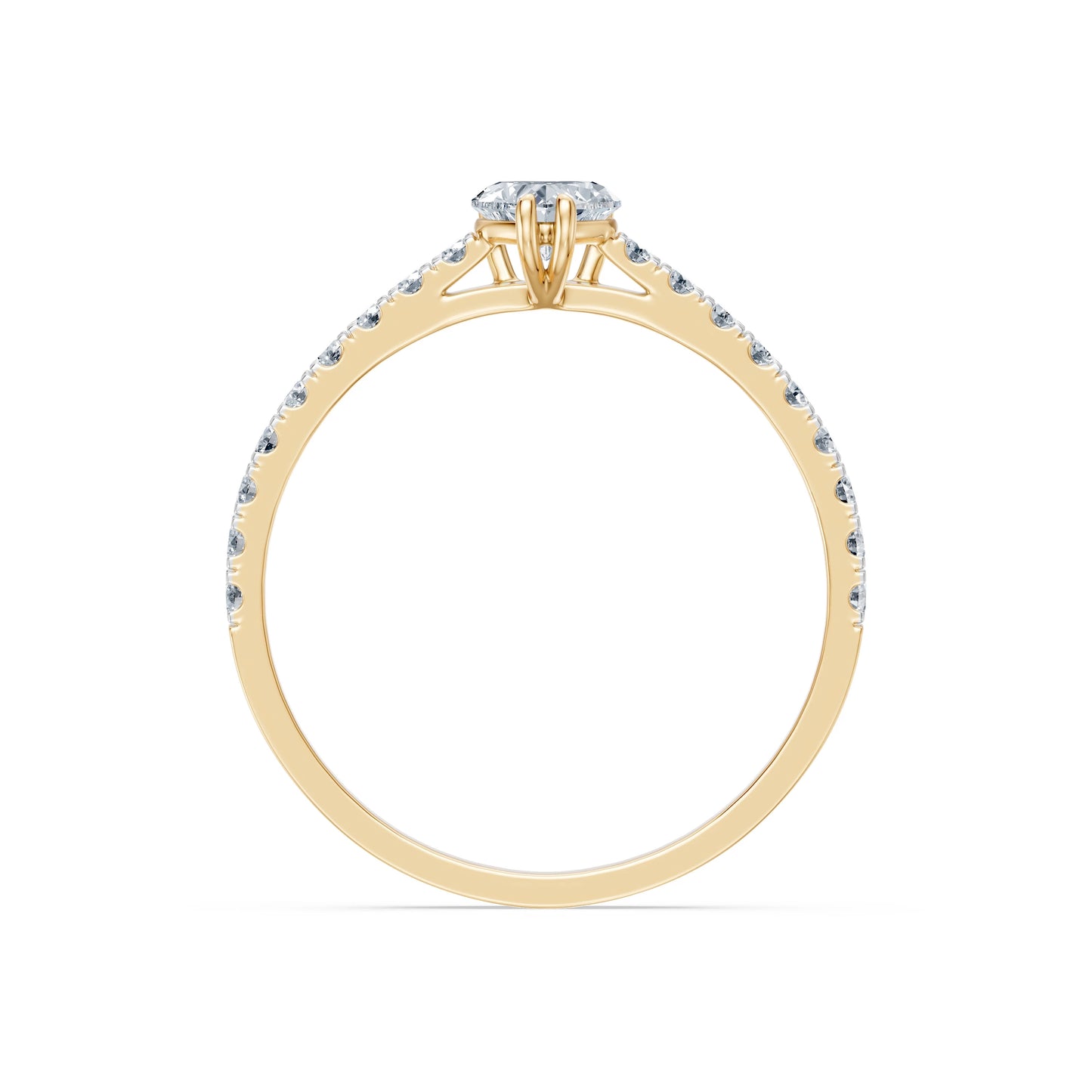 Solitär-Eternity-Ring, 0.3 ct — 101-10191(0.30)HRT