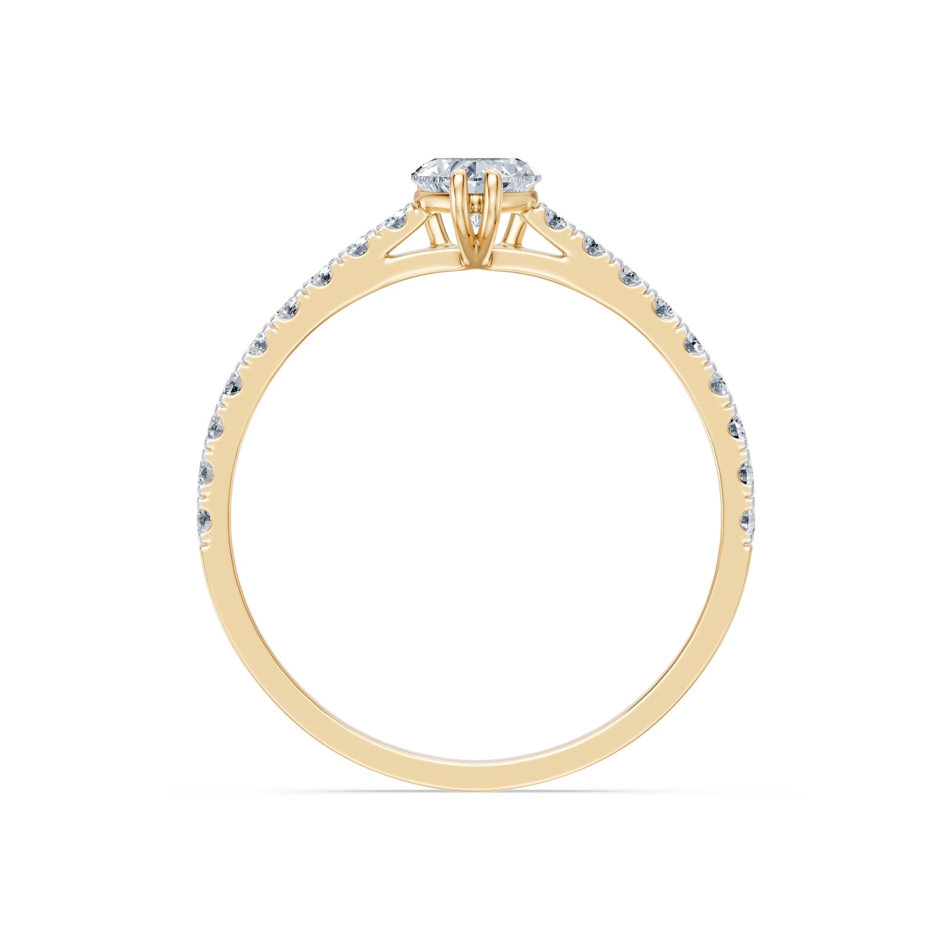 Solitär-Eternity-Ring, 0.3 ct — 101-10191(0.30)HRT