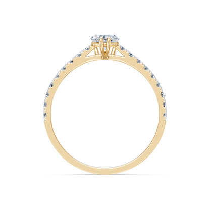 Solitär-Eternity-Ring, 0.3 ct — 101-10191(0.30)HRT