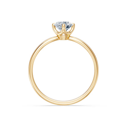 Solitär-Ring, 0.4 ct — 101-10041(4.7)