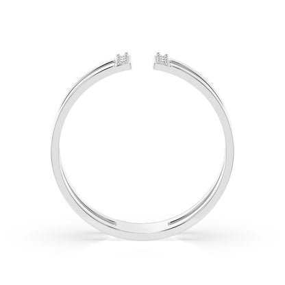 Minimalismus-Ring (Rund), 0.06 ct — 101-10163