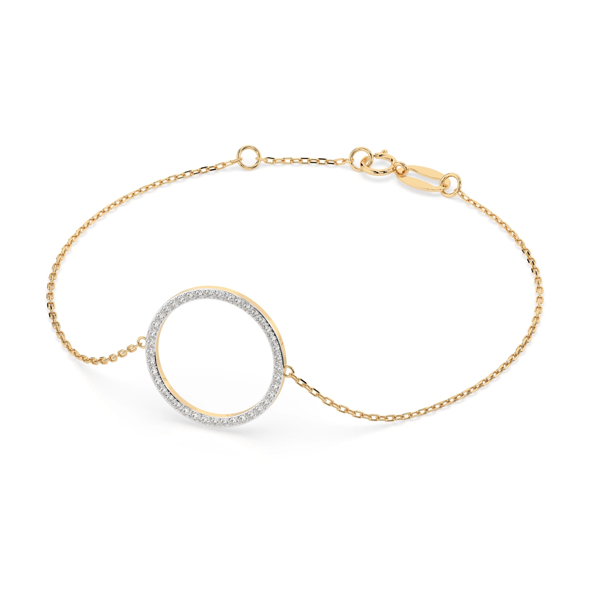 Minimalismus-Armband (Rund), 0.21 ct — 105-10007