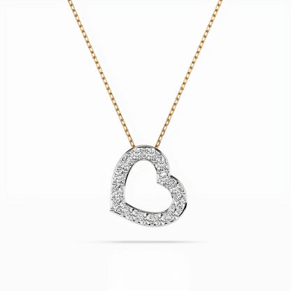 Minimalismus-Halskette (Rund), 0.35 ct — 104-10061