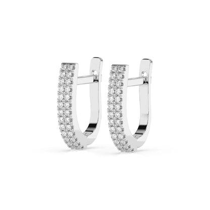 Eternity-Ohrringe (Rund), 0.21 ct — 102-10300