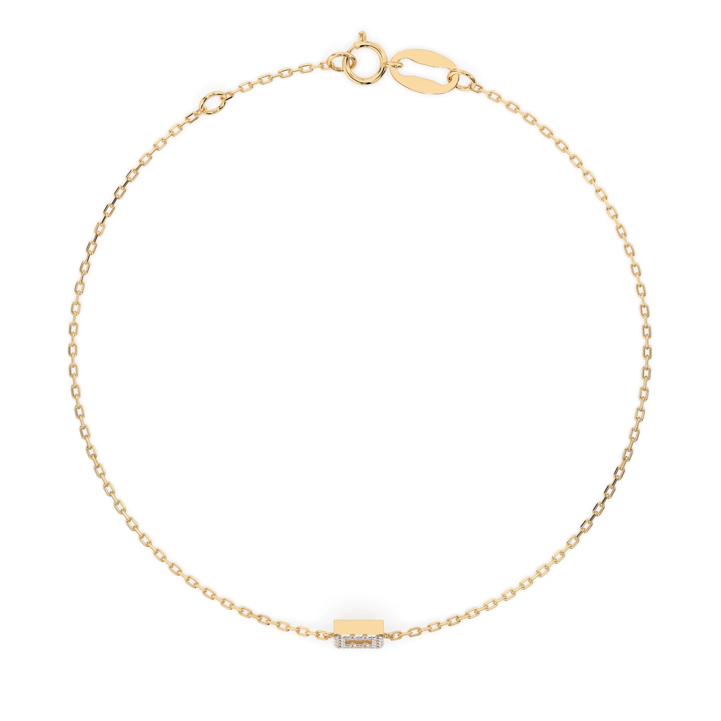 Minimalismus-Armband (Rund), 0.06 ct — 105-10016