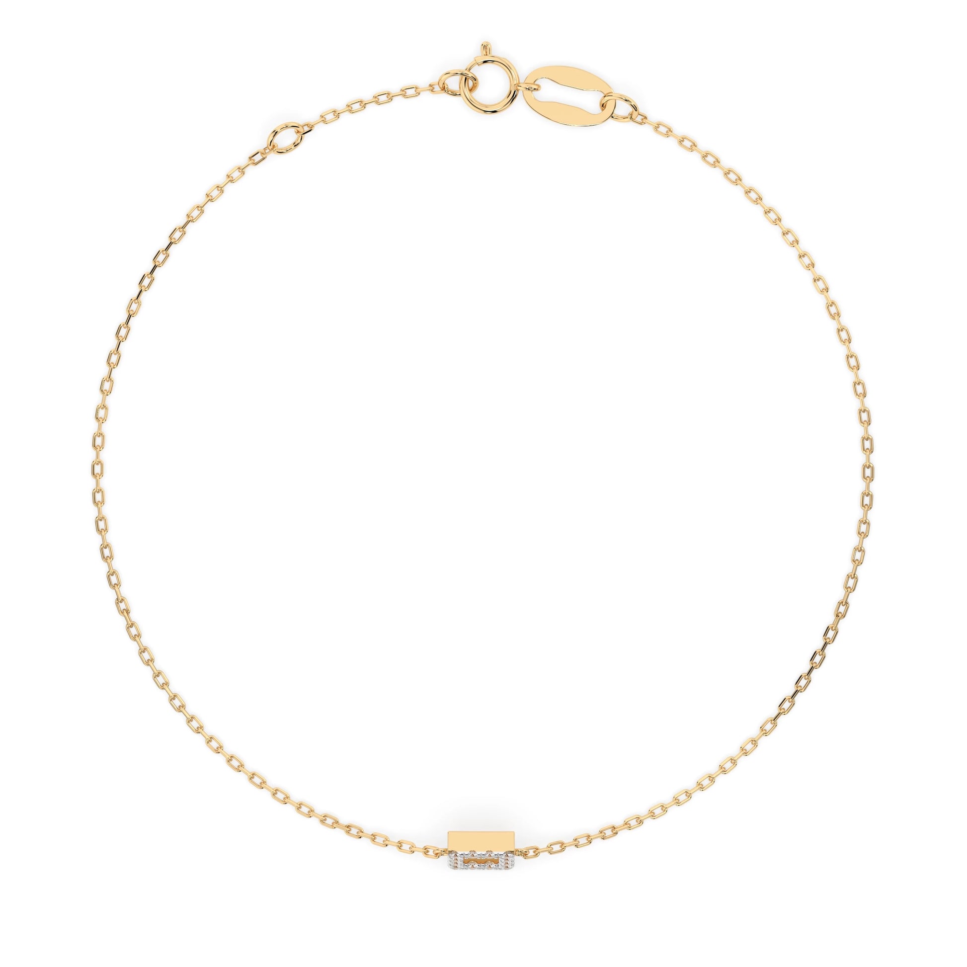 Minimalismus-Armband (Rund), 0.06 ct — 105-10016
