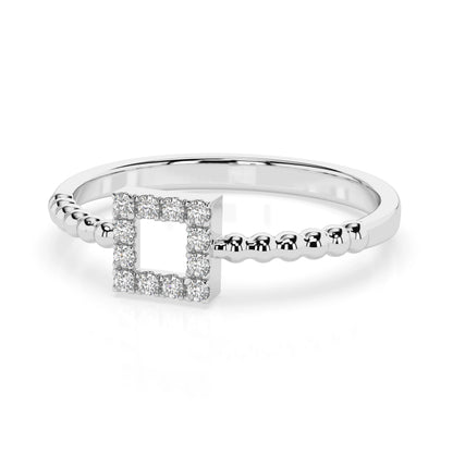 Minimalismus-Ring (Rund), 0.07 ct — 101-10053