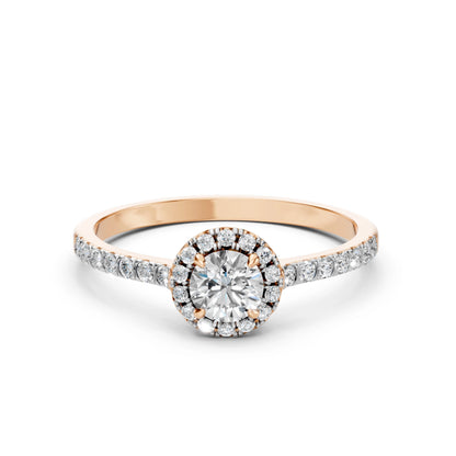 Solitär-Eternity-Ring (Rund), 0.5 ct — 101-10095(5.1)