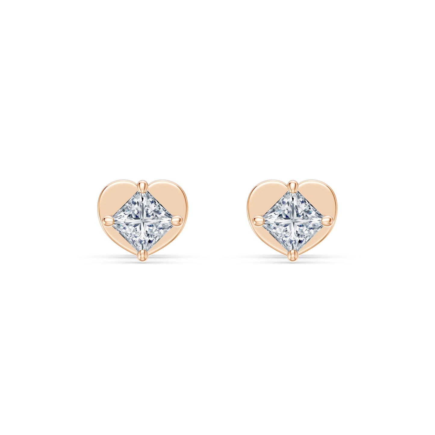 Solitär-Schmetterling-Ohrringe, 0.34 ct — 102-10116(3.0)PR