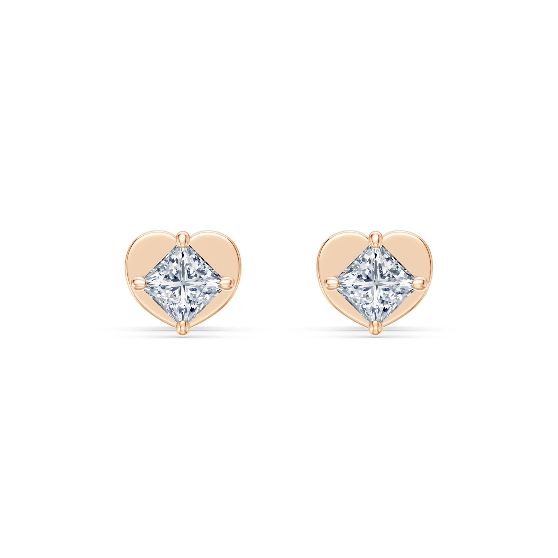 Solitär-Schmetterling-Ohrringe, 0.34 ct — 102-10116(3.0)PR