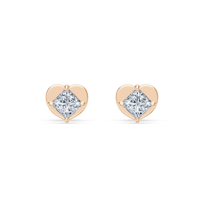 Solitär-Schmetterling-Ohrringe, 0.34 ct — 102-10116(3.0)PR