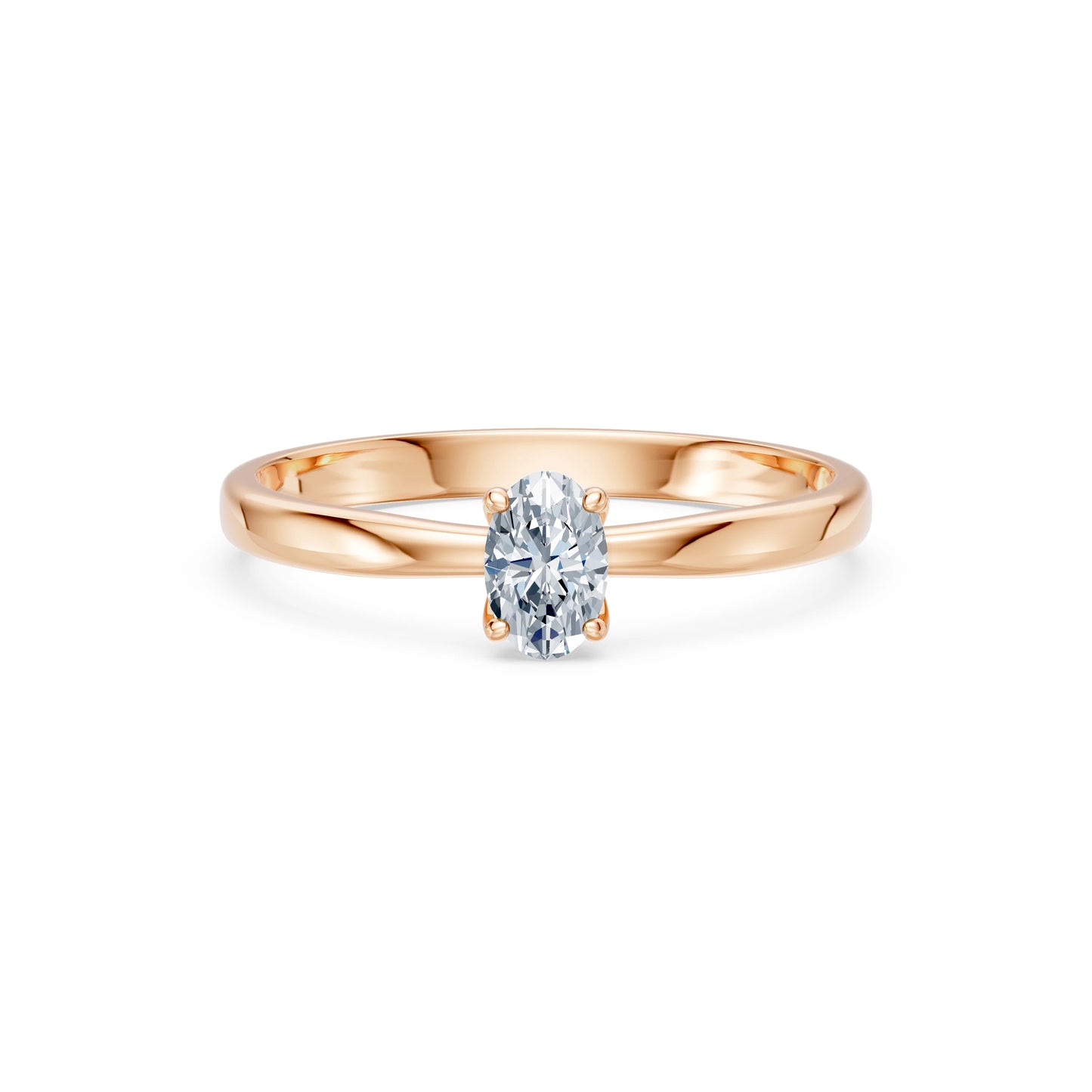 Solitär-Ring, 0.3 ct — 101-10194(0.30)OV