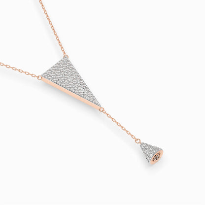 Minimalismus-Halskette (Rund), 0.41 ct — 104-10018/2