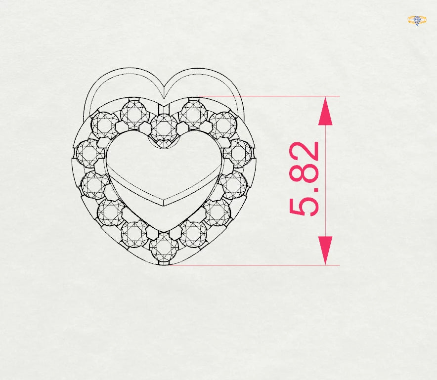 Minimalismus-Ohrringe (Rund), 0.14 ct — 102-10028