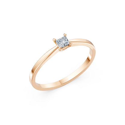 Solitär-Ring, 0.17 ct — 101-10116(3.0)PR