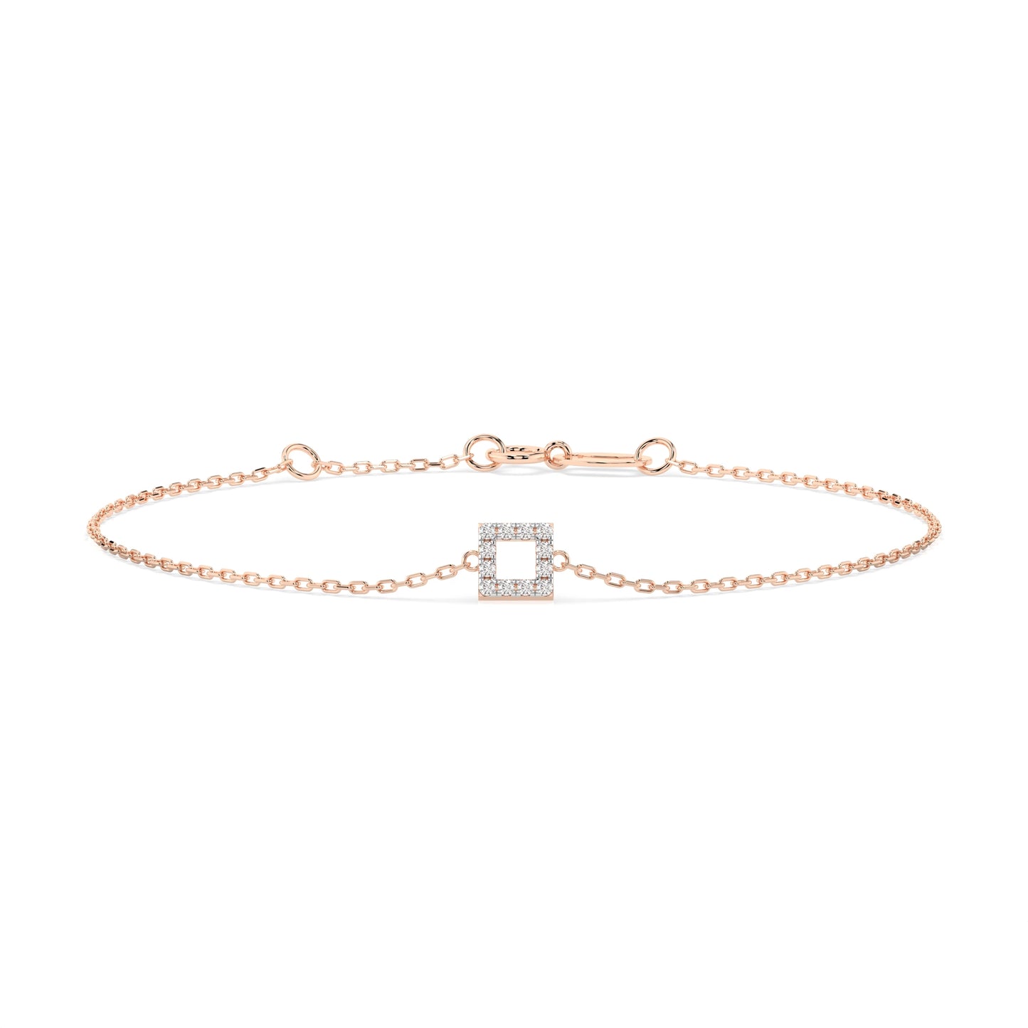 Minimalismus-Armband (Rund), 0.06 ct — 105-10016