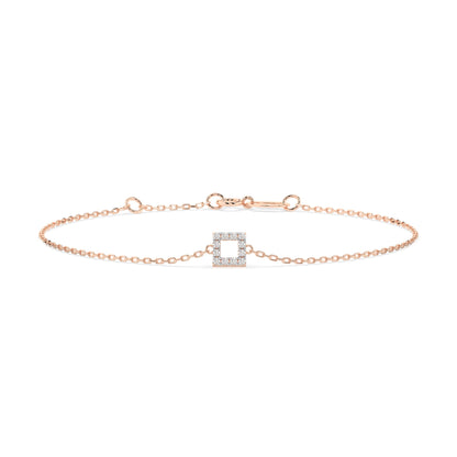 Minimalismus-Armband (Rund), 0.06 ct — 105-10016