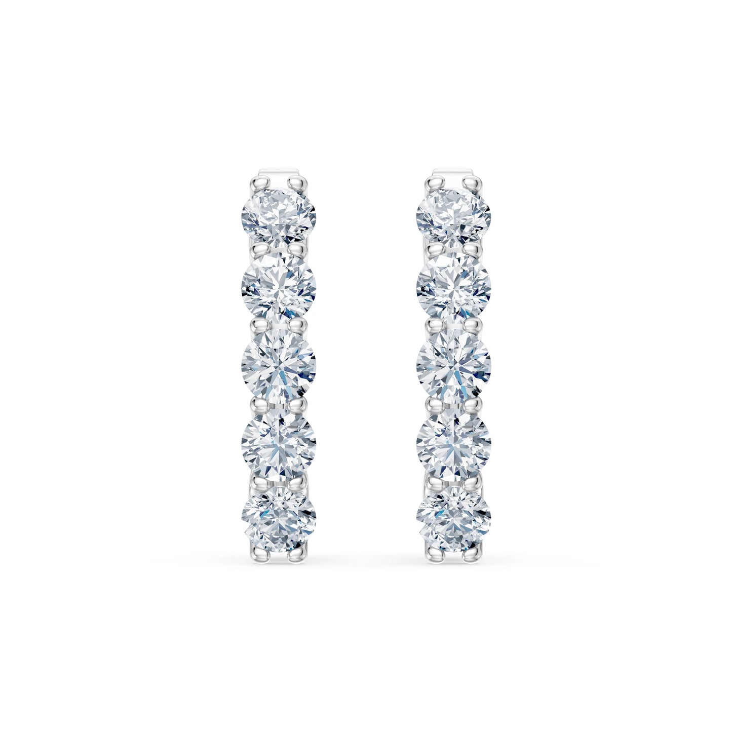 Eternity-Ohrringe, 1.0 ct — 102-10119(3.0)