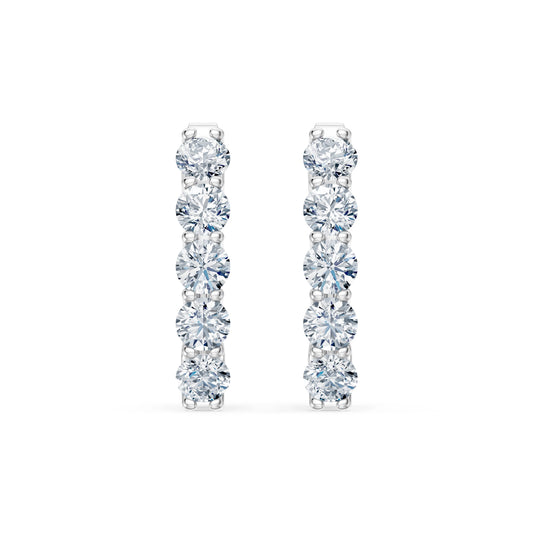 Eternity-Ohrringe, 1.0 ct — 102-10119(3.0)