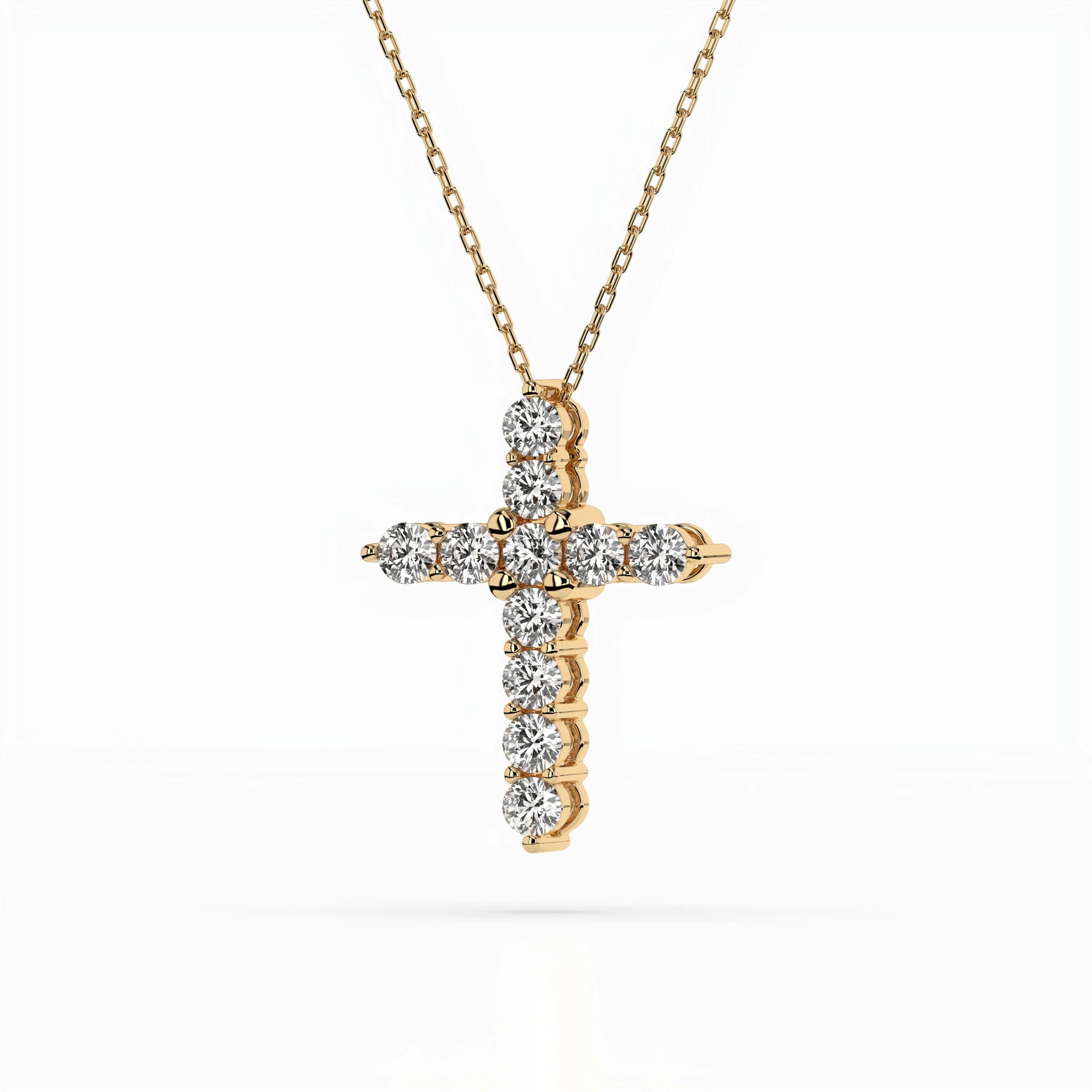 Minimalismus-Halskette (Rund), 0.52 ct — 104-10039(2.3)