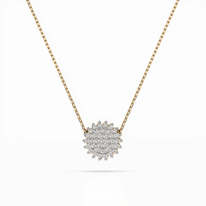 Illusion-Halskette (Rund), 0.15 ct — 104-10052