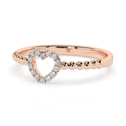 Minimalismus-Ring (Rund), 0.07 ct — 101-10028