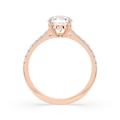 Solitär-Eternity-Ring (Rund), 0.7 ct — 101-10094(5.7)