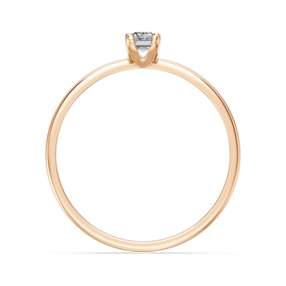 Solitär-Ring, 0.3 ct — 101-10194(0.30)BAQ