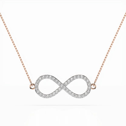 Minimalismus-Halskette (Rund), 0.19 ct — 104-10068