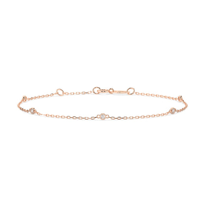 Minimalismus-Armband (Rund), 0.07 ct — 105-10008/5(1.4)