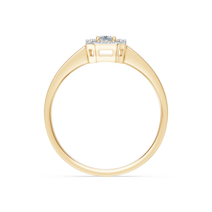 Solitär-Eternity-Ring, 0.17 ct — 101-10115(3.0)PR