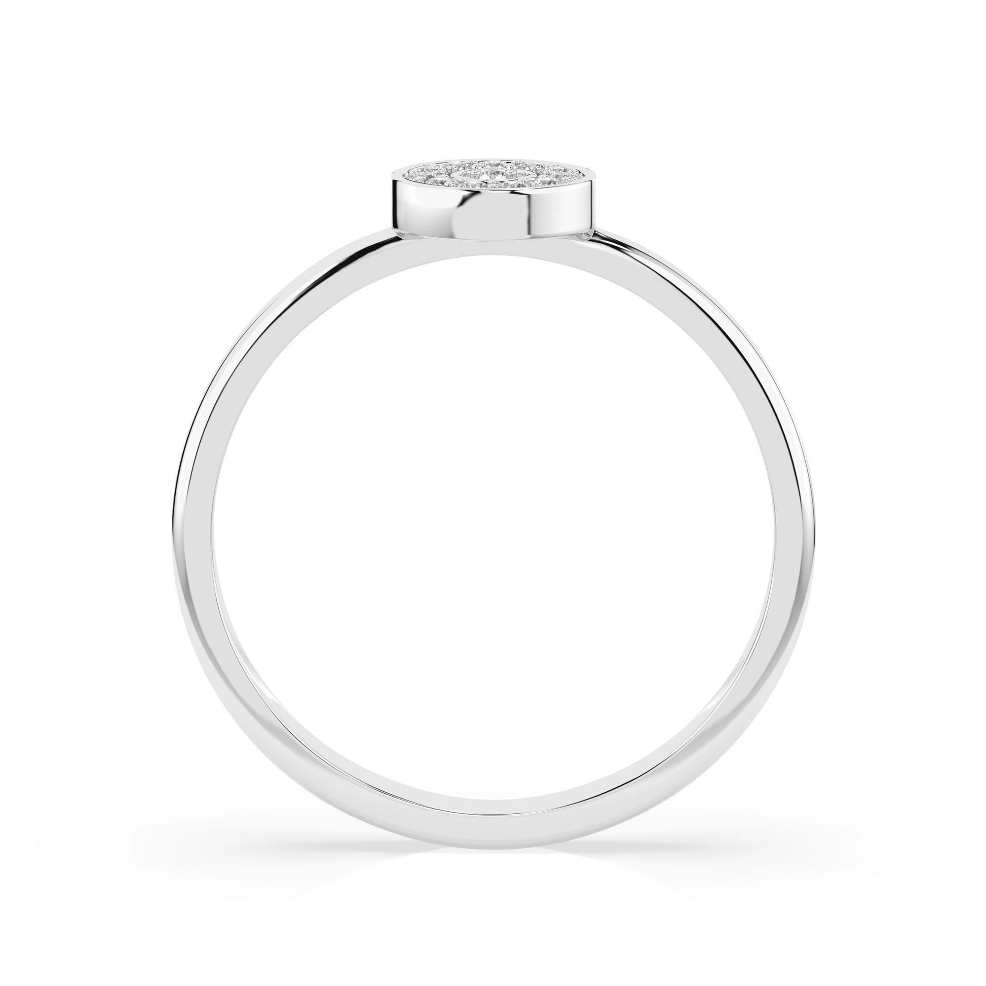 Illusion-Ring (Rund), 0.07 ct — 101-10075