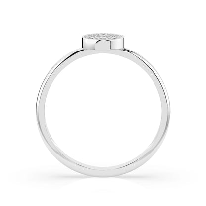 Illusion-Ring (Rund), 0.07 ct — 101-10075