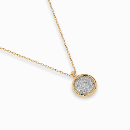 Illusion-Halskette (Rund), 0.12 ct — 104-10022