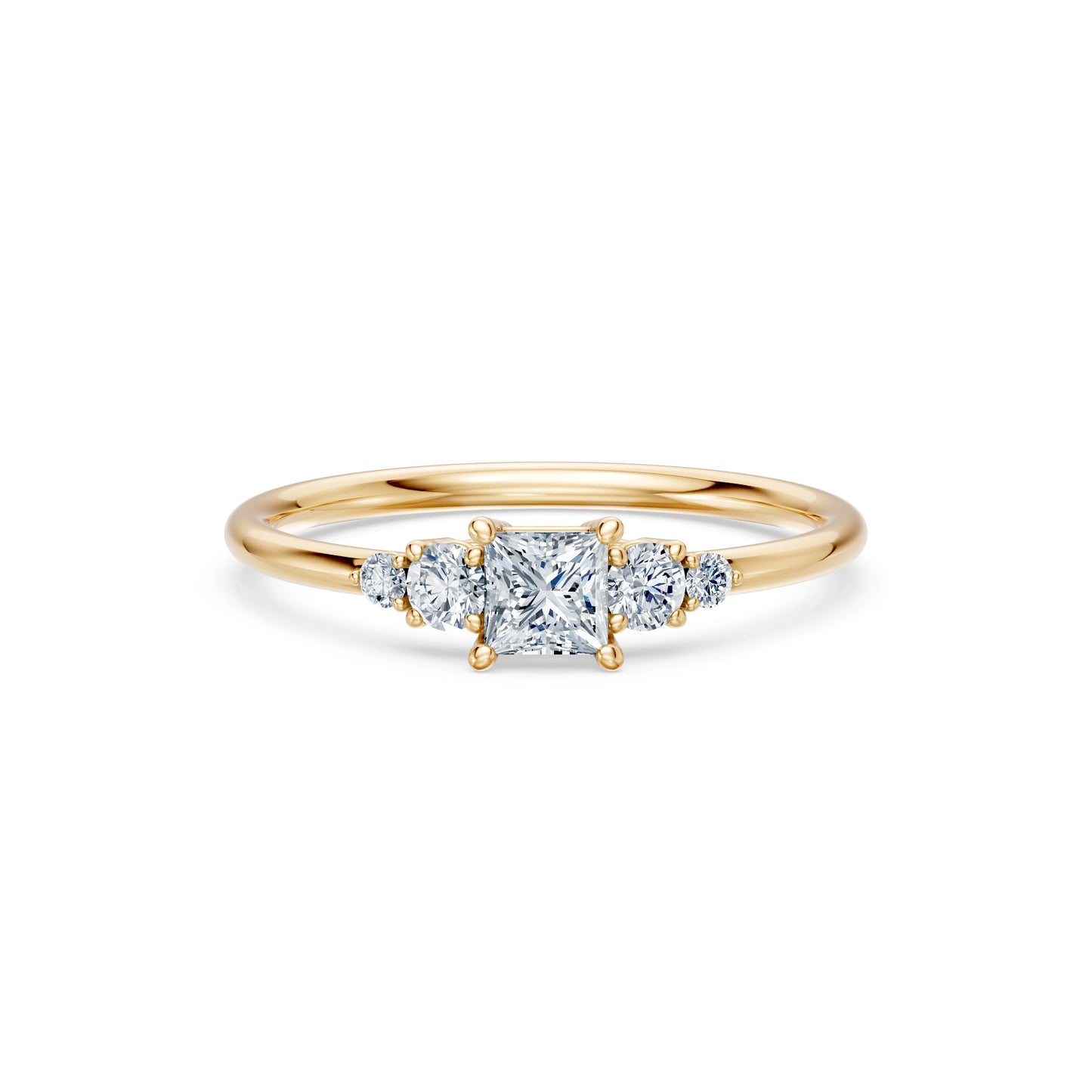 Solitär-Eternity-Ring, 0.3 ct — 101-10143(0.30)PR