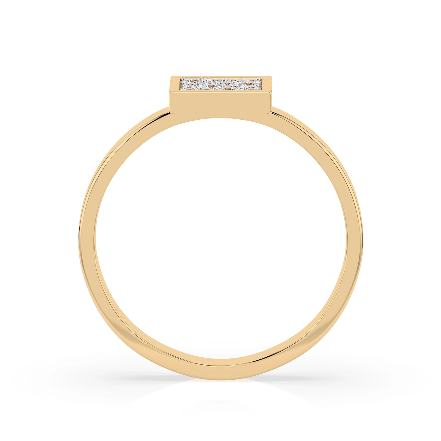 Illusion-Ring (Rund), 0.07 ct — 101-10059