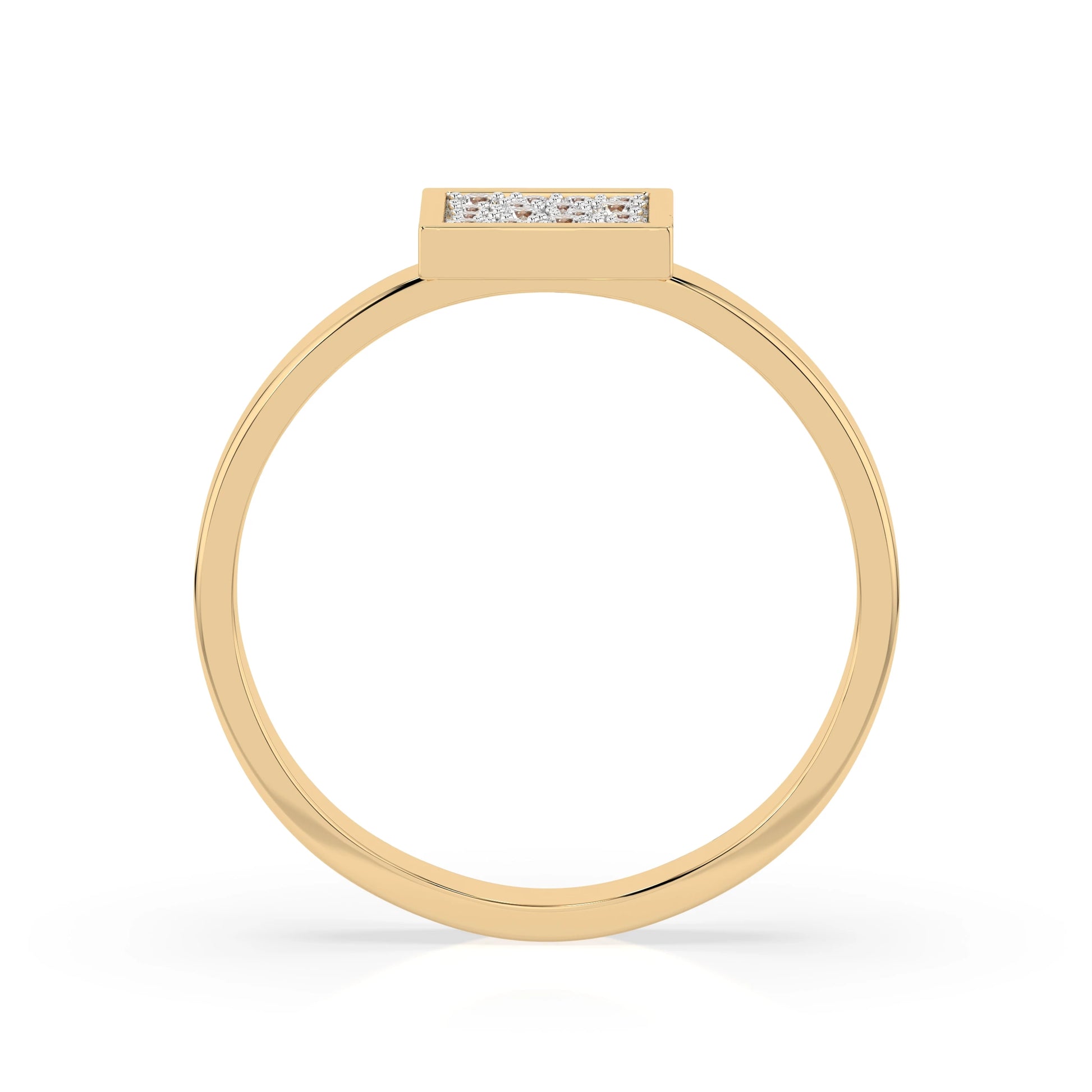 Illusion-Ring (Rund), 0.07 ct — 101-10059