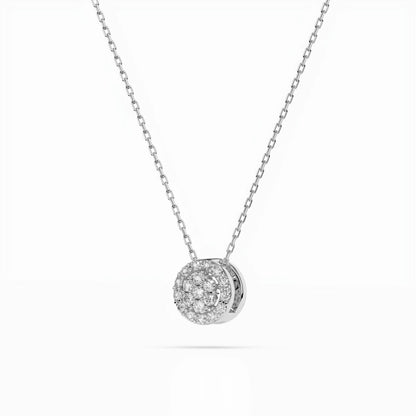 Illusion-Halskette (Rund), 0.08 ct — 104-10038