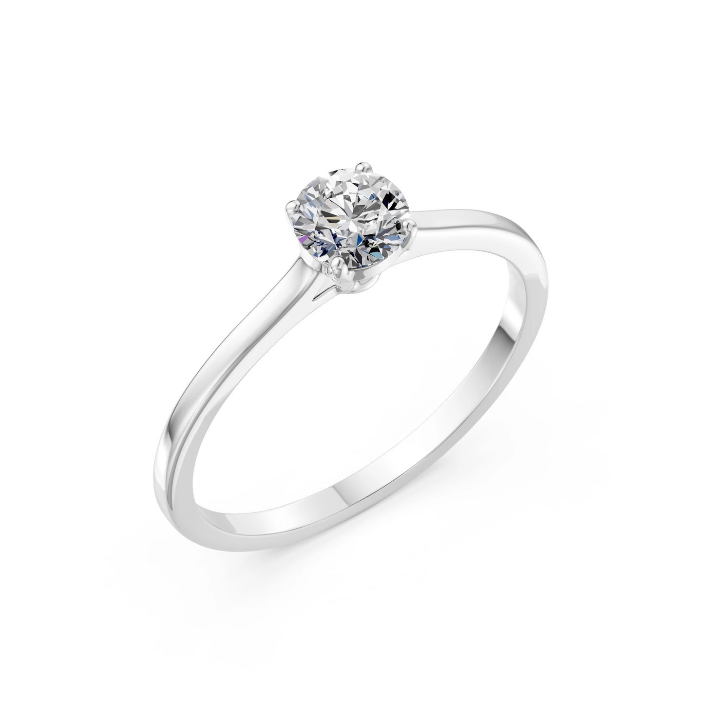 Solitär-Ring, 0.5 ct — 101-10103(5.1)