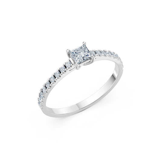 Solitär-Eternity-Ring, 0.3 ct — 101-10191(0.30)PR
