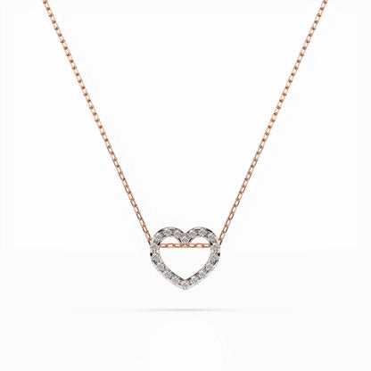 Minimalismus-Halskette (Rund), 0.09 ct — 104-10051
