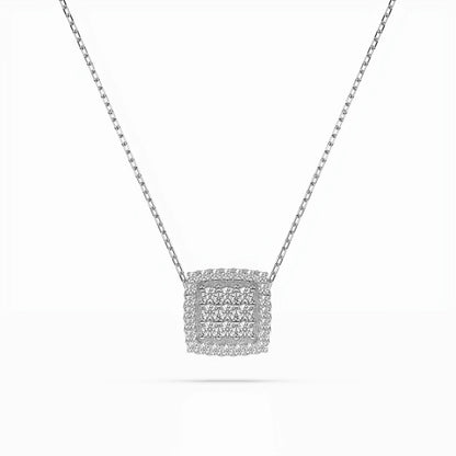 Illusion-Halskette (Rund), 0.12 ct — 104-10035